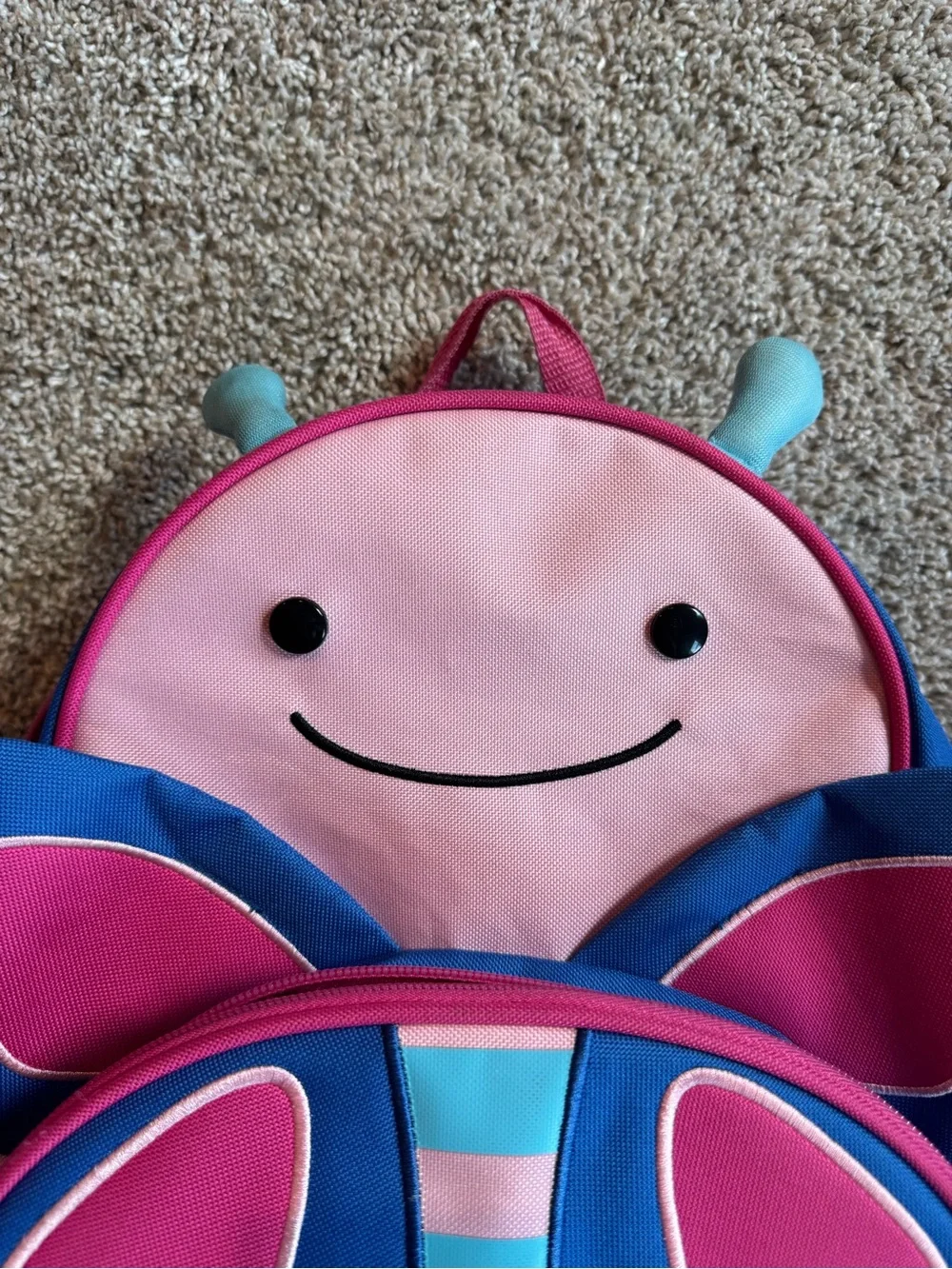 Skip Hop Zoo Butterfly Kids Backpack Pink Blue Toddler Preschool Bag